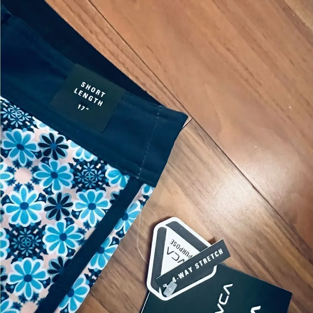 RVCA boys swim trunks size 29 NWT